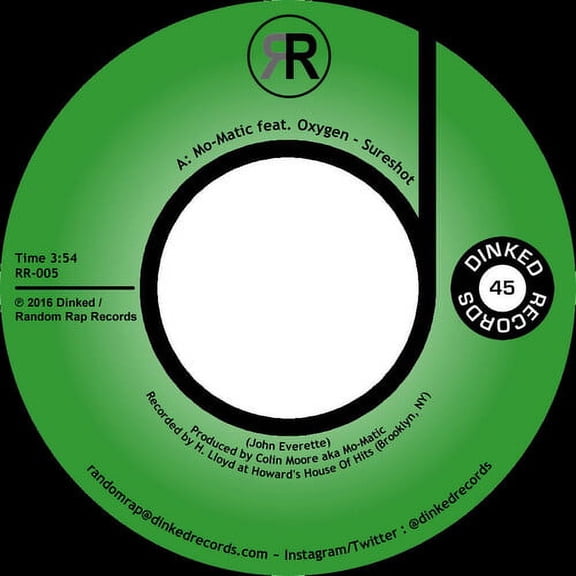 Mo-Matic & Oxygen - Sureshot - Rap / Hip-Hop - Vinyl [7-Inch]