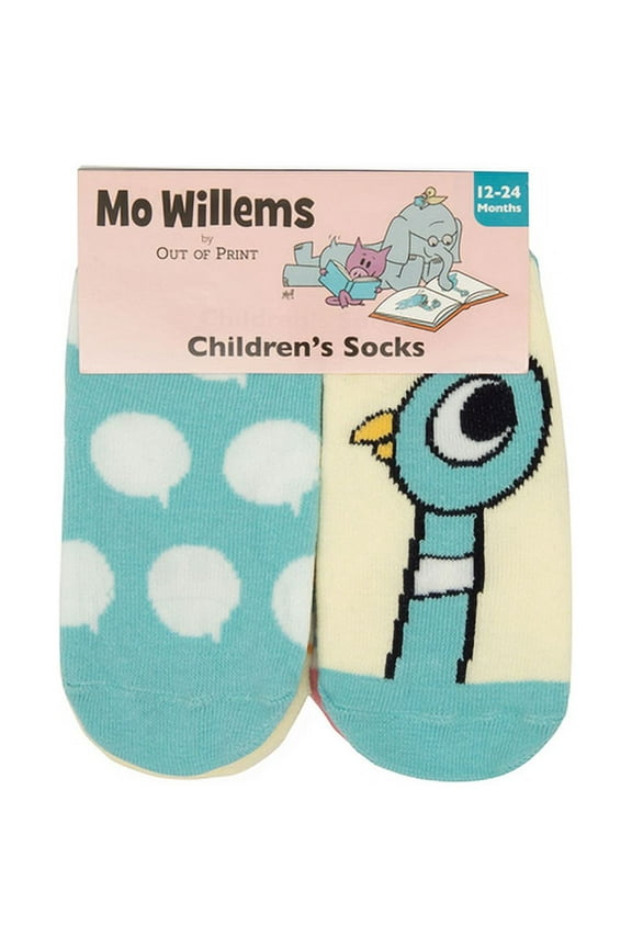 Mo Willems Baby/Toddler Socks 4-Pack - 0-12 Months, (Other)
