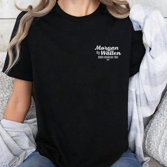 Mo.rgan Wa.llen Exclusive 2025 Tour Green T-Shirt, Men's And Women's Graphic Tee 100% Cotton by TBun, Full Sizes S-5XL