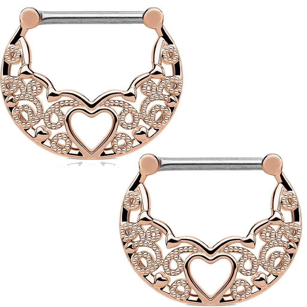Rose gold shop nipple shield