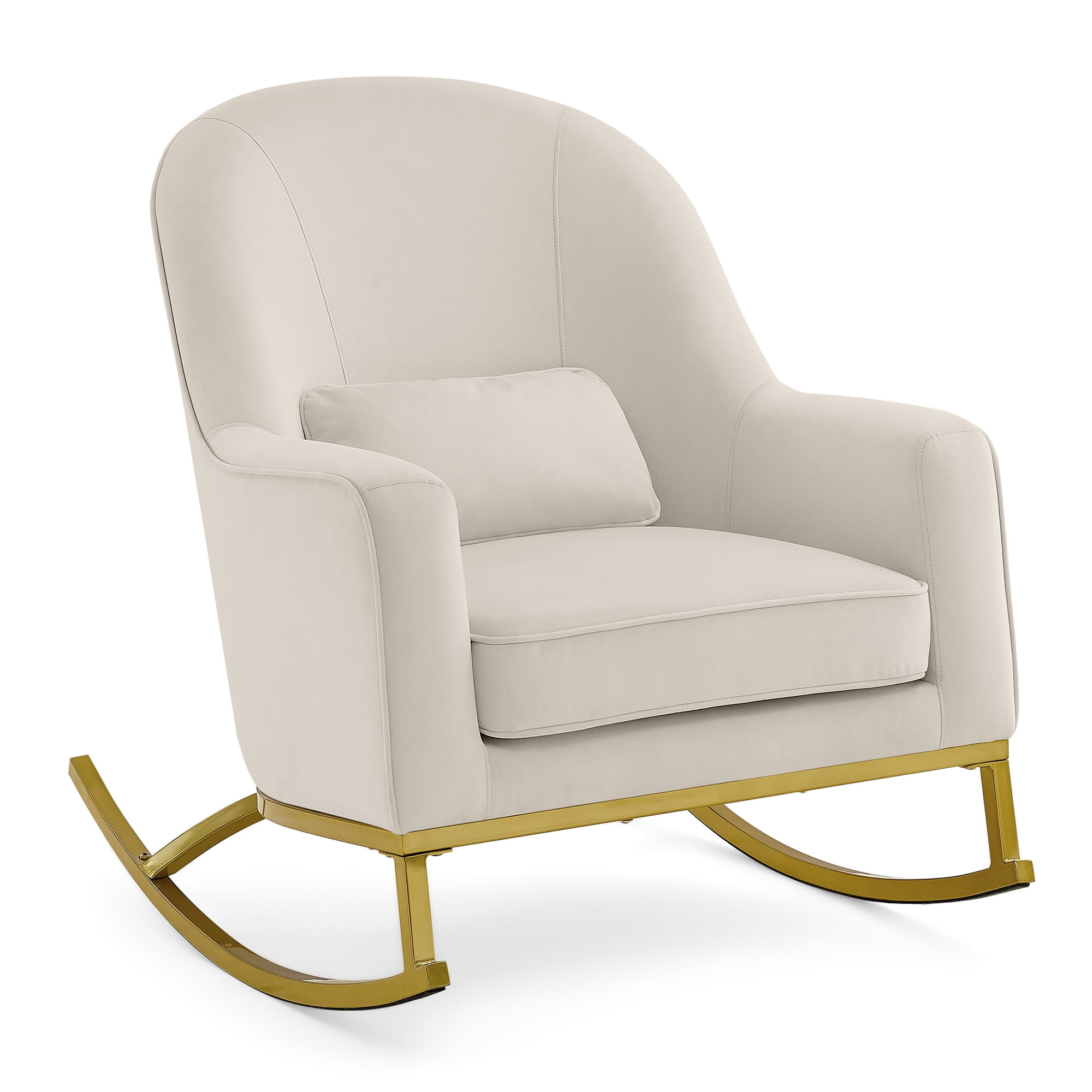Modern glam velvet rocking chair walmart deals