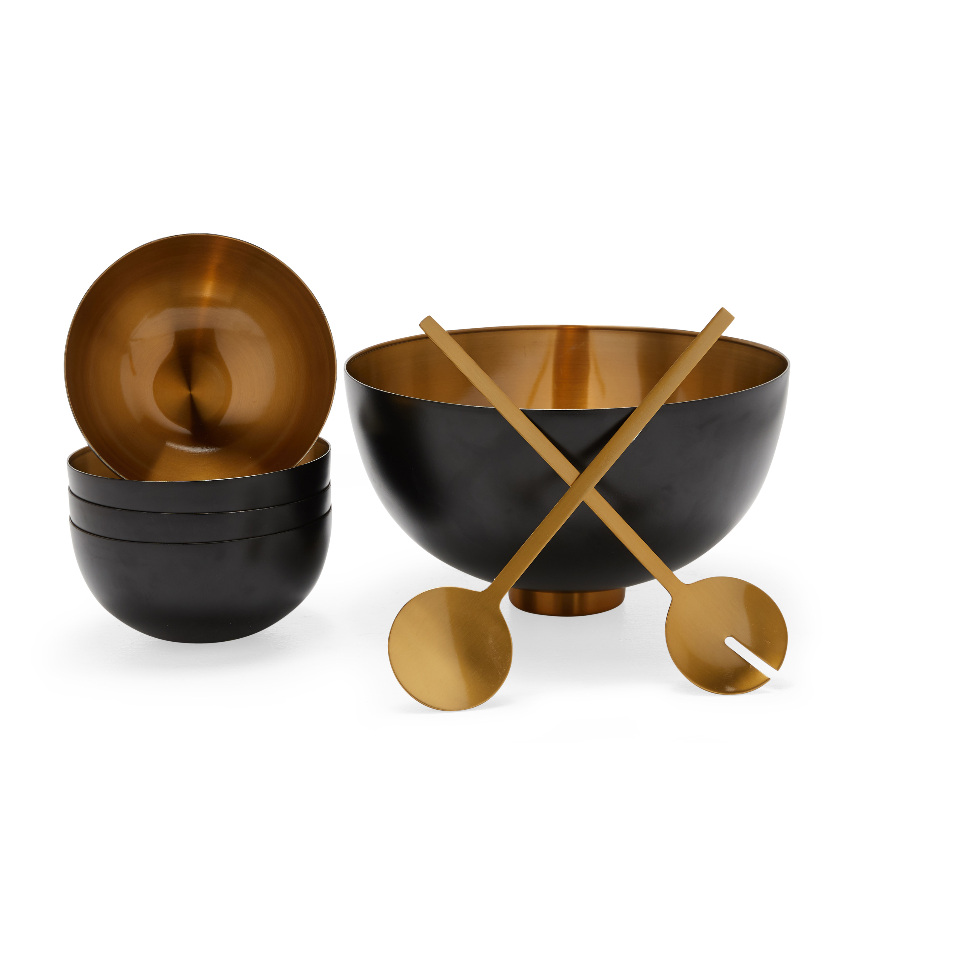 MoDRN Industrial 7 Piece Serveware Bowl Set - image 1 of 6