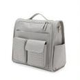 thumbnail image 1 of MoDRN Nylon Convertible Diaper Bag Backpack, Gray, 1 of 6