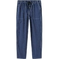 thumbnail image 1 of MoFiz Mens Cotton Pajama Pants Lightweight Lounge Sleep Plaid Bottoms with Pockets Drawstring, 1 of 3