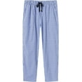 thumbnail image 1 of MoFiz Mens Cotton Pajama Pants Lightweight Lounge Sleep Plaid Bottoms with Pockets Drawstring, 1 of 3