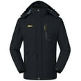 MoFiz US Men's Fleece Waterproof Warm Winter Outwear Coat Windbreaker