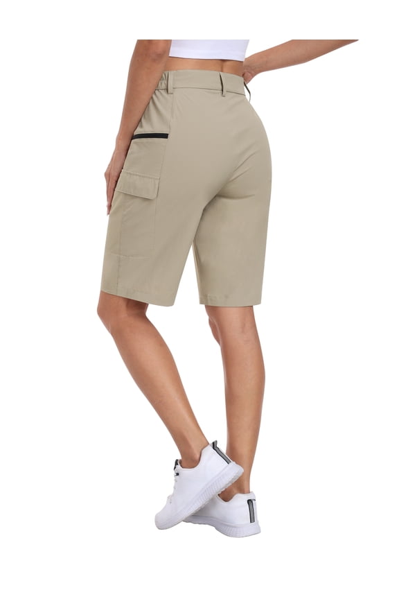 Women's 10-Inch Outdoor Quick-Dry Sports Cargo Shorts