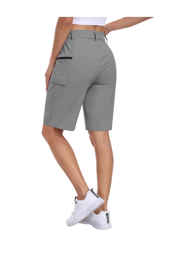 Women's 10-Inch Outdoor Quick-Dry Sports Cargo Shorts