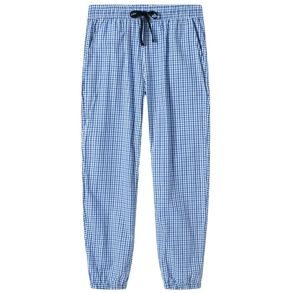MoFiz Women Plaid Pajama Pant Homewear Lounge Bottoms with Pockets #2 Size S