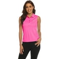 thumbnail image 1 of MoFiz Women Sleeveless Golf Polo Shirts Lightweight UPF 50+ Sports Athletic Tank Tops for Casual Tennis, 1 of 5