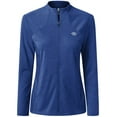 thumbnail image 1 of MoFiz Womens Full Zip Running Jacket UPF 50+ Sun Protection Long Sleeve Sports Shirts Sky blue S-XL, 1 of 9