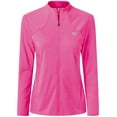 thumbnail image 1 of MoFiz Womens Full Zip Running Jacket UPF 50+ Sun Protection Long Sleeve Sports Shirts, 1 of 9
