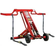 MoJack HDL 500 رافعة أسطوانة هيدروليكية ل Zero Turn Radius Riding Lawn Mower Mower and Repair ، سعة رفع 500 رطل مع شريط قفل للسلامة المضافة
