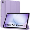 thumbnail image 1 of MoKo Case for Galaxy Tab A11+ Plus/A9+ 11-inch 2026/2024, Slim Stand Protective Smart Cover with Hard PC Translucent Back Shell for Galaxy Tab A11+/A9 Plus Tablet, Auto Wake/Sleep, Black, 1 of 8