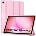 thumbnail image 1 of MoKo Case for Galaxy Tab A11+ Plus/A9+ 11-Inch 2026/2024, Slim Stand Protective Smart Cover with Hard PC Translucent Back Shell for Galaxy Tab A11+/A9 Plus Tablet, Auto Wake/Sleep,Flowers Pink, 1 of 8