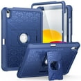 thumbnail image 1 of MoKo Case for iPad (A16) 11th/10th Generation Case 2025/2022, Full Body Protective Cover, Built-in Screen Protector and Kickstand for iPad 11/10.9 Inch,Denim, 1 of 8