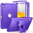 thumbnail image 1 of MoKo Case for iPad (A16) 11th/10th Generation Case 2025/2022, Full Body Protective Cover, Built-in Screen Protector and Kickstand for iPad 11/10.9 Inch,Purple, 1 of 9