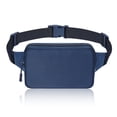 thumbnail image 1 of MoKo Fanny Packs for Women Men,Small Crossbody Bag with Adjustable Strap, Navy Blue, 1 of 7