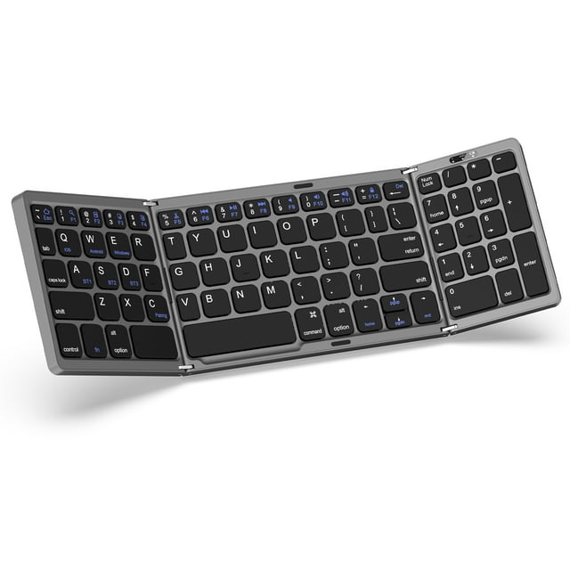 MoKo Foldable Bluetooth Keyboard, MultiDevice Folding Wireless