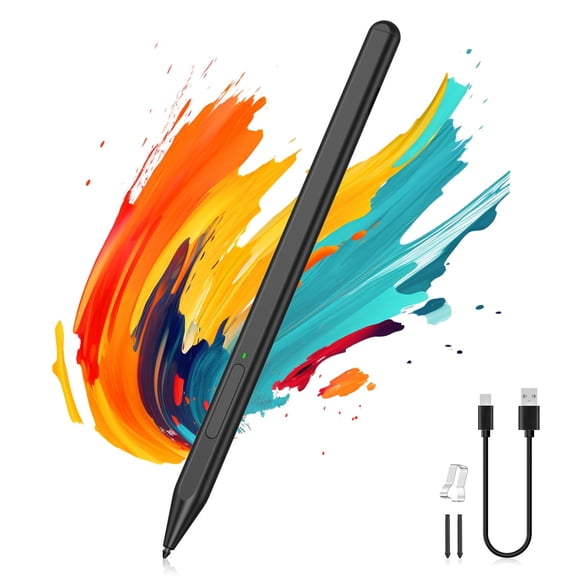 MoKo Microsoft Stylus Pen,Surface Pen for Microsoft Surface Pro 12/11/10/9/8/X/7+/6/5/4/Go 4/3/2/1/Laptop/Studio/Book,Magnetic Adsorption, Palm Rejection Stylus Pen