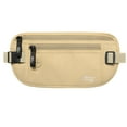 thumbnail image 1 of MoKo Unisex Fanny Pack with Adjustable Elastic Strap, Waterproof 210D Rip Stop Nylon, Khaki, 1 of 7