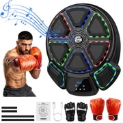 MoKo Music Boxing Machine LED Lights, Smart Music Boxing Machine Boxing Equipment, Wall Mounted 8-Target Boxing Equipment, Home Gym Equipment Boxing Gym Equipment