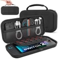 thumbnail image 1 of MoKo Protective Hard Shell Carrying Case for Nintendo Switch 2 2025 with 10 Game Card Slots,Black, 1 of 8