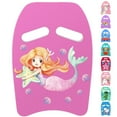 thumbnail image 1 of MoKo Swimming Kickboard for Kids, Children Pool Swim Training Equipment, Pink Mermaid, 1 of 9