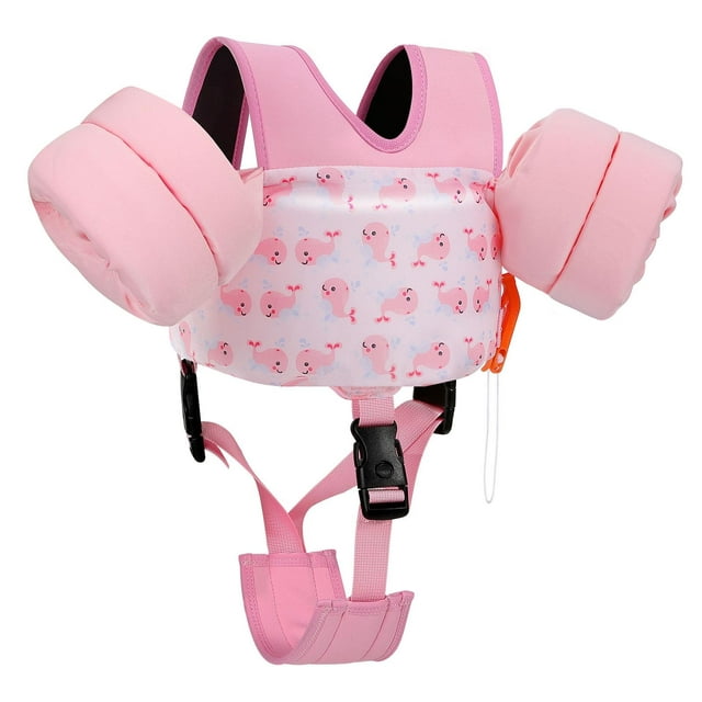 MoKo Toddler Swim Floaties Vest for 13-30 lbs Boys Girls, Children Pool ...