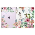 thumbnail image 1 of MoKo for iPad Air 13 inch Case M2 2024, iPad Air 13 Case with Soft Translucent Frosted TPU Back Cover, Slim Smart Folio Protective iPad Air 13" Case, iPad Air 13 inch Cover,Fragrant Flowers, 1 of 9