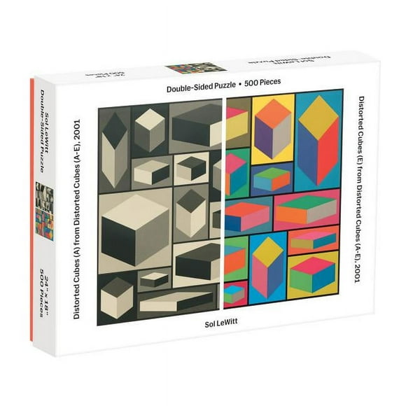 MoMA Sol Lewitt 500pc 2-Sided Puzzle Chronicle Books 357884CB