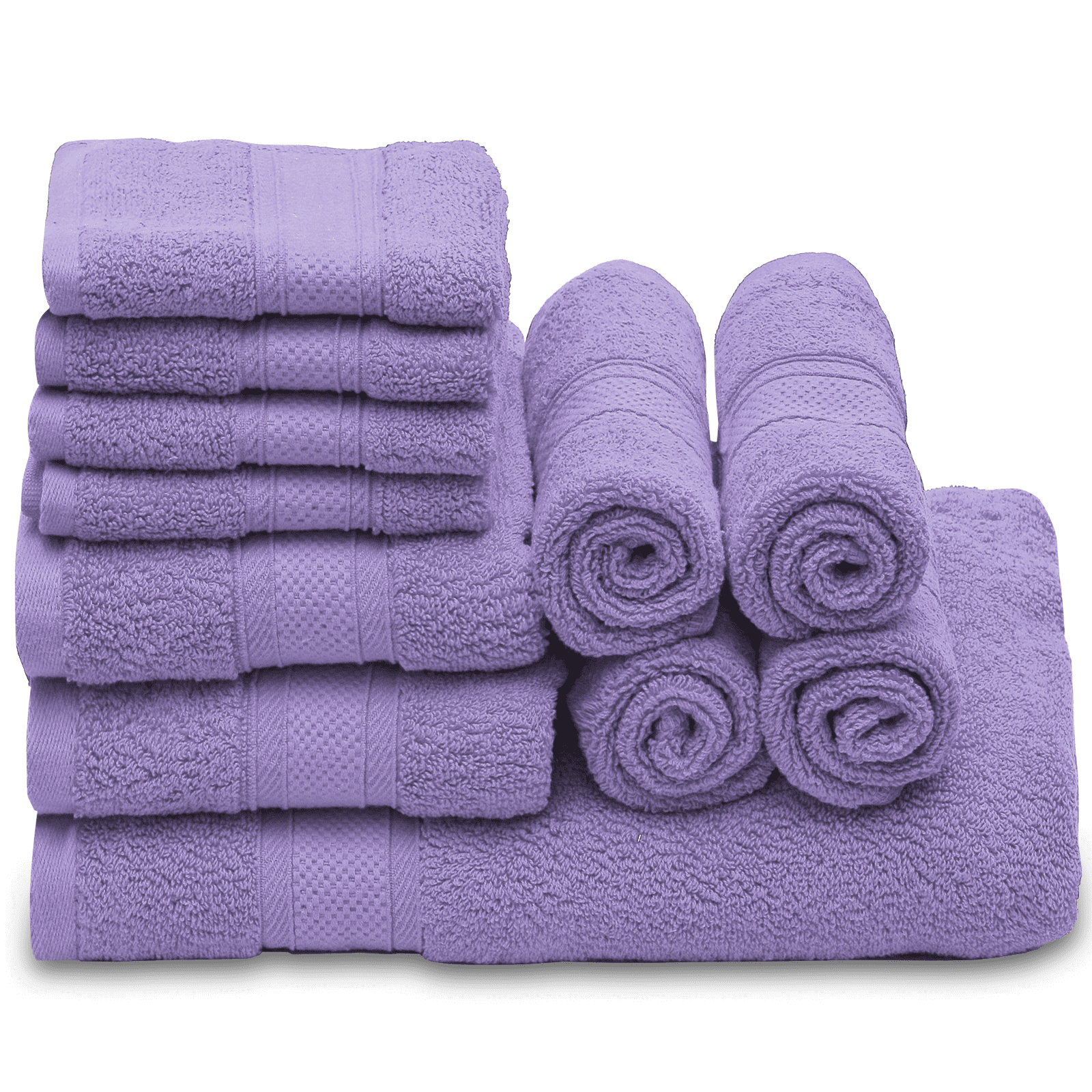 Cozywisper Purple Floral Hand Towels Set of 2 Modern Flower Soft