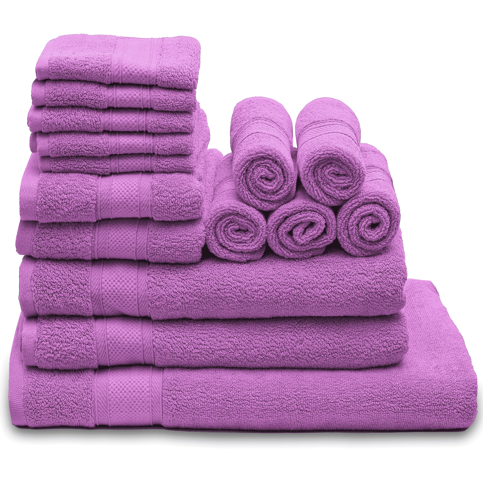 MoNiBloom 15 Piece Bathroom Towel Set, Oversized Bath Sheet, 2 Bath ...