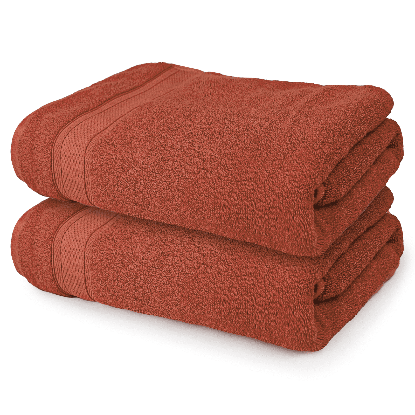 MoNiBloom 2 Pack Premium Cotton Oversized Bath Sheet Towels, 35x70 Extra Large Bath Towel Set