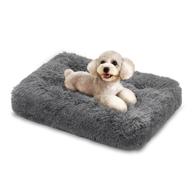 MoNiBloom 28.5" Dog Beds for Indoor Dogs, Pet Bed WashableRectangle