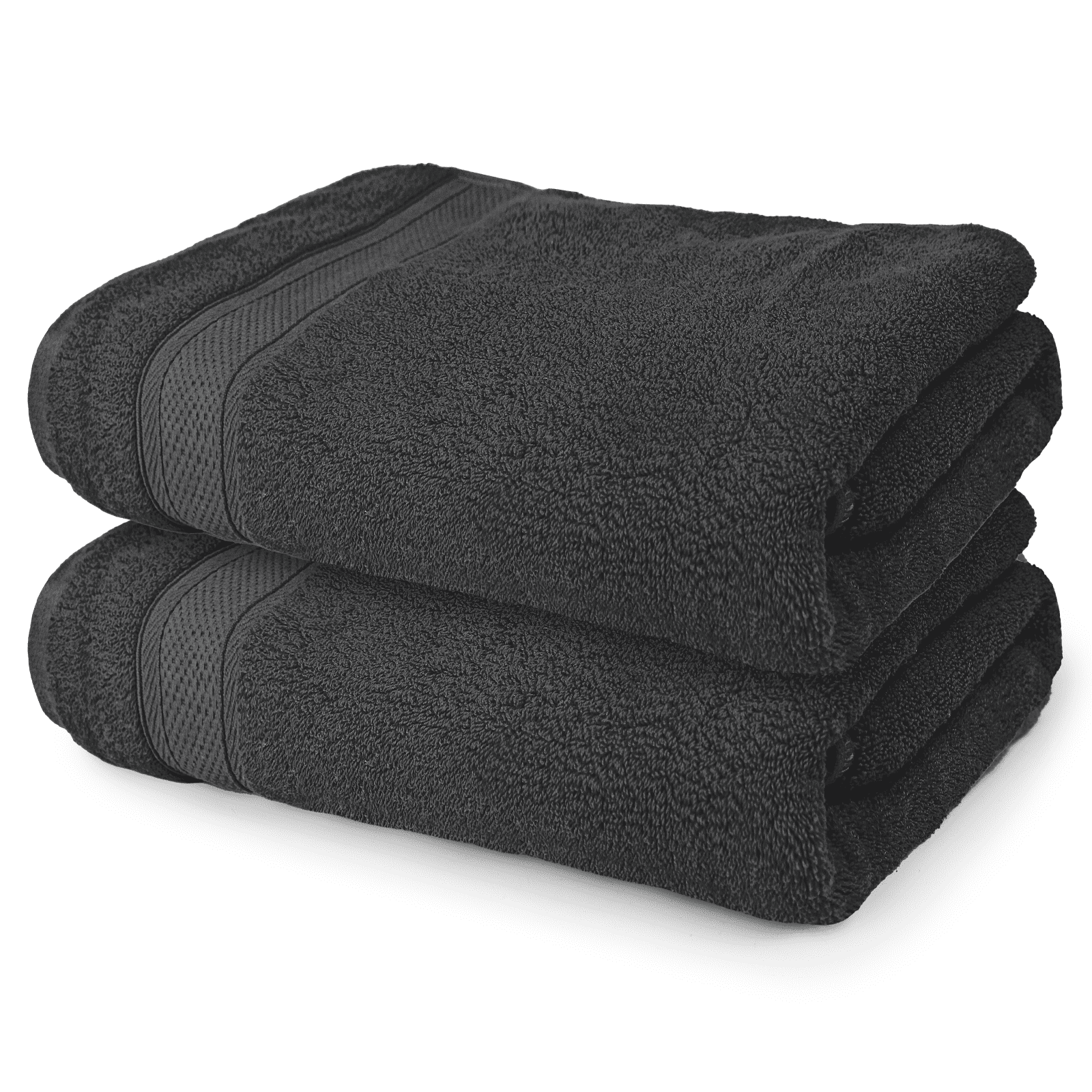 MoNiBloom 2Pcs 35x70 Oversized Bath Sheet Set, 100% Cotton GSM 600 Bath  Towels for Bathroom, Super Soft, High Absorbent and Quick Drying Towel  Luxury Hotel & SPA Towel, Black 