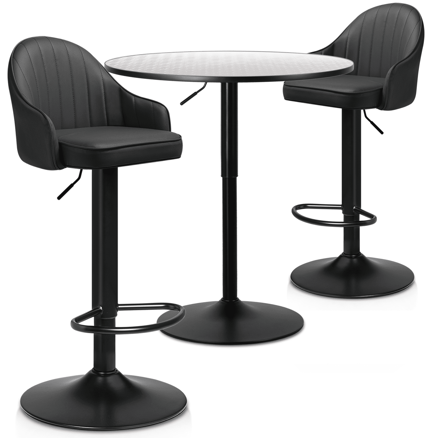 MoNiBloom 3 Piece Bar Dining And Chair Set 31 5 Bar Table Dining monibloom-3-piece-bar-dining-and-chair-set-31-5-bar-table-dining