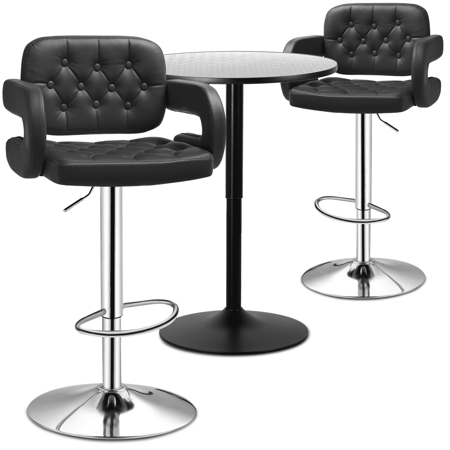 Fresh Look at Monibloom 3 Piece Bar Table And Chair Set 23 5