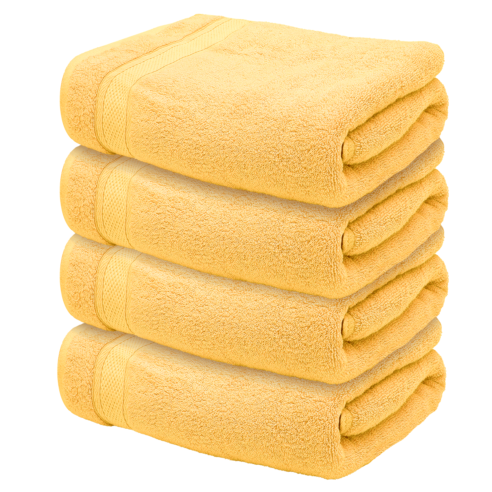 MoNiBloom 4 Pack Large Bath Towel 27"x54" High Absorbent Quick Dry Bath
