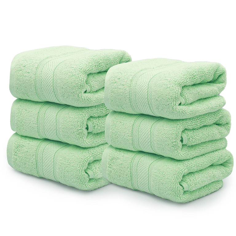 4 PACK COTTON HAND TOWELS 16X28 BATHROOM SALON GYM SPA QUICK DRY