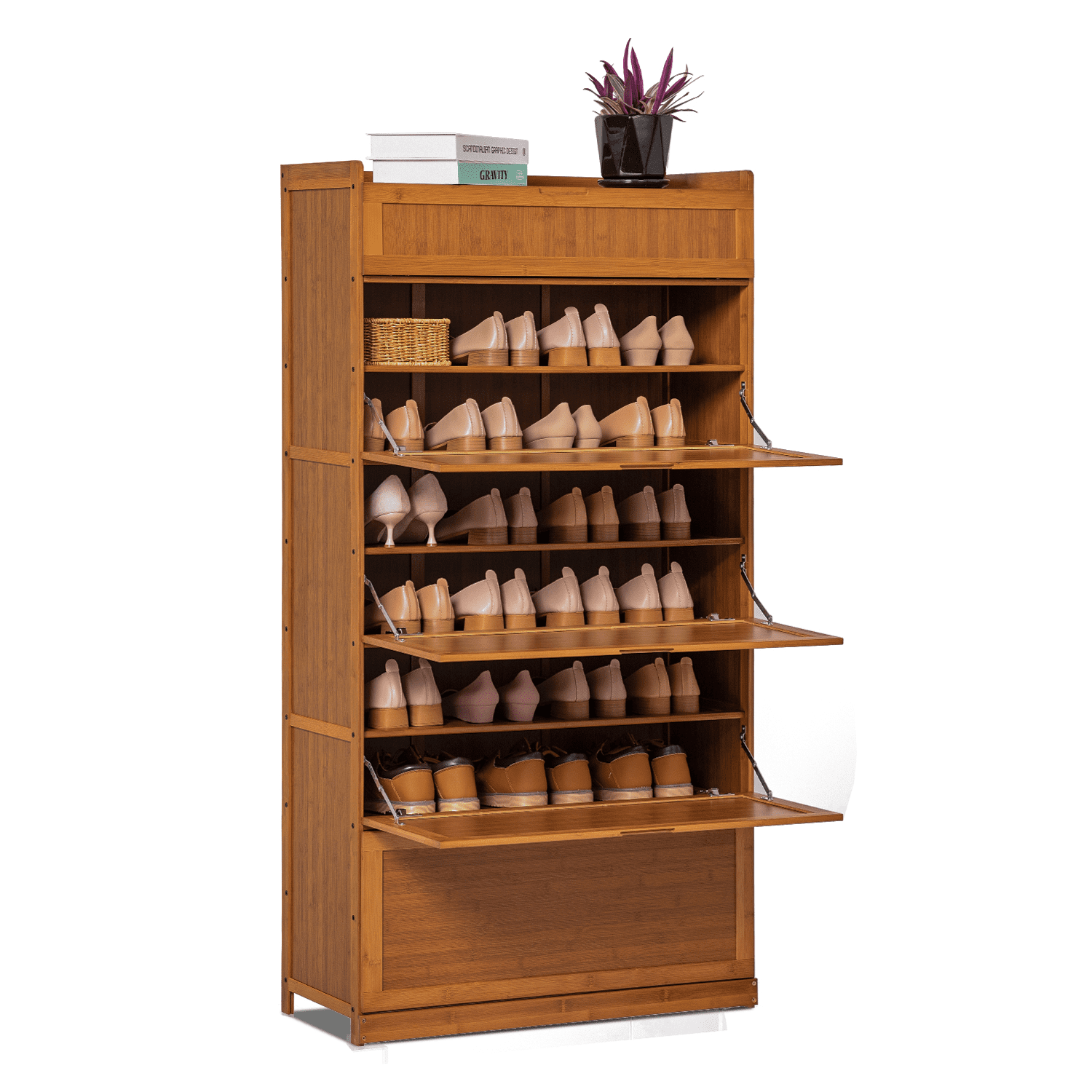 https://i5.walmartimages.com/seo/MoNiBloom-Bamboo-9-Tier-36-Pairs-Shoe-Sneaker-Organizer-Modern-Cabinet-with-Door-Brown-Entryway-Brown_3ffb19b2-6252-4455-bc0b-f321a4af056d.eb9ffb858ec297e6682c8adef8ab16f9.png