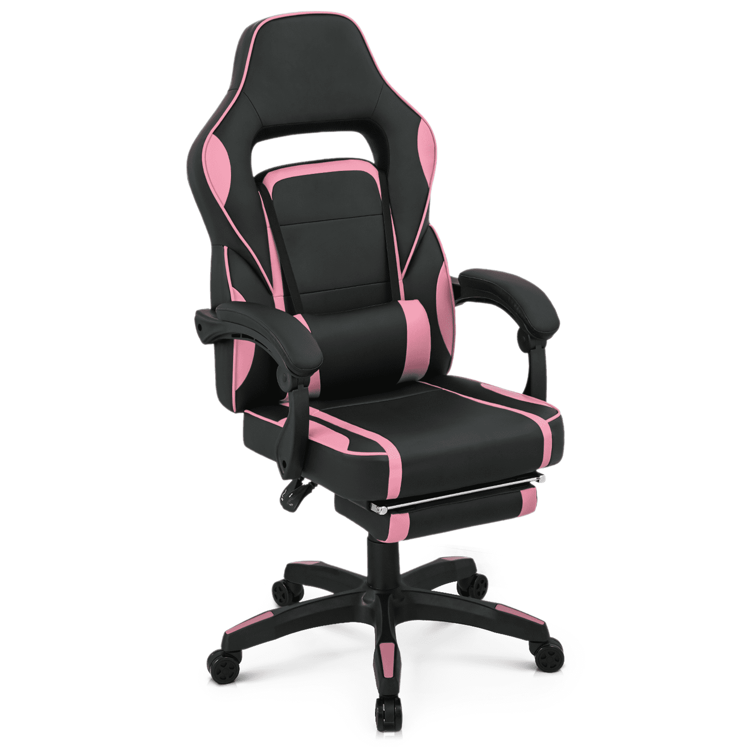 Gaming Chair Black And Green MoNiBloom Video Gaming Chair With - Main Image