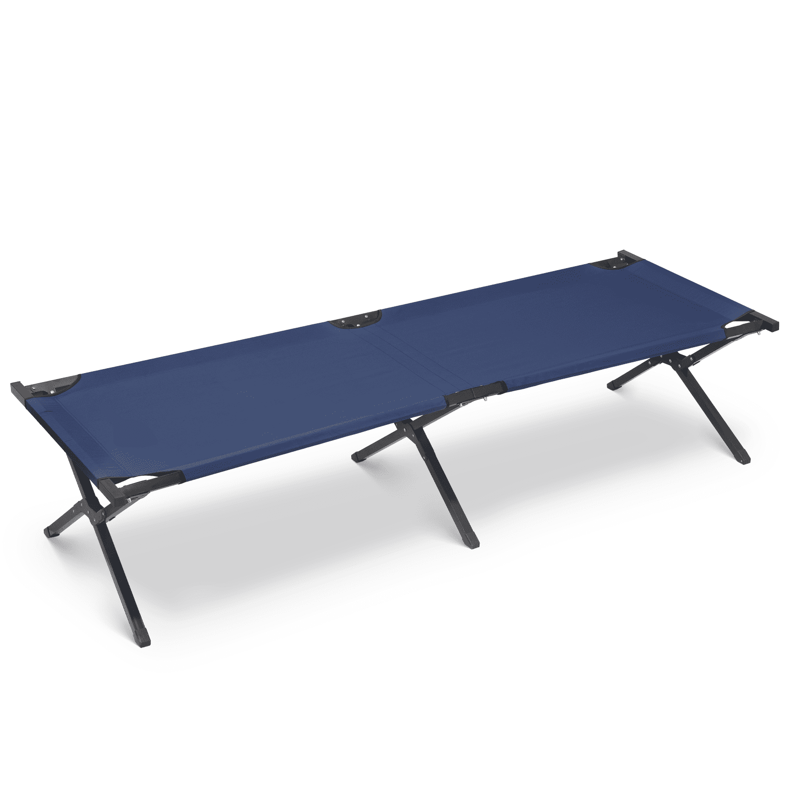 MoNiBloom Folding Camping Cot For Adults - 360 Lb Capacity Portable Grey Outdoor Sleeping Cot