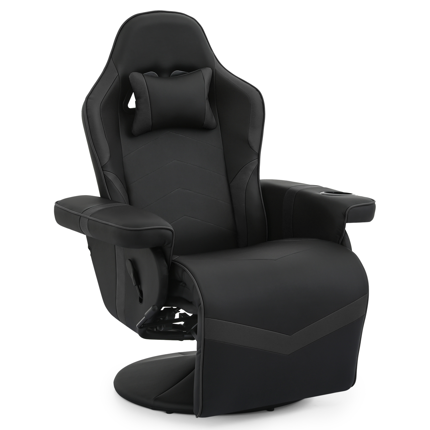 RESPAWN 900 Racing Style Gaming Recliner, Reclining Gaming Chair, in ...