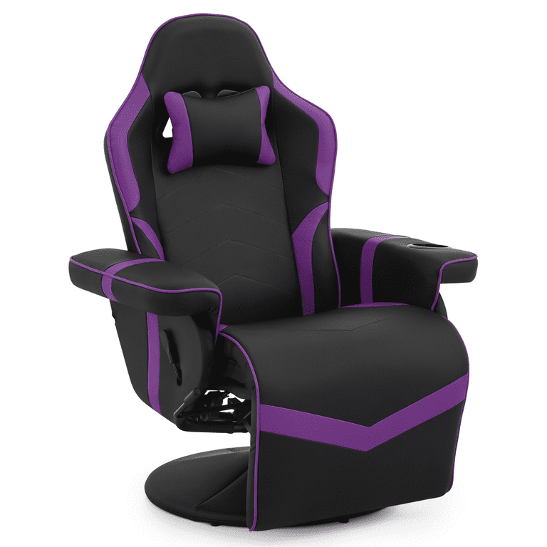 Tri-Color Streamer Gaming Chair Reclining Backrest Cushion - Dubsnatch