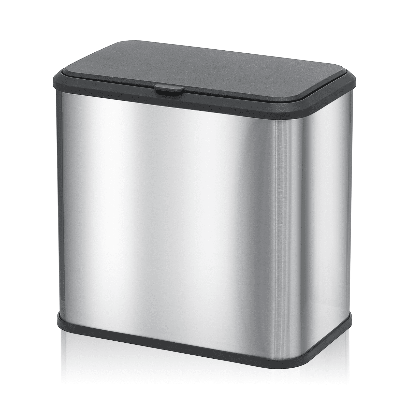 MoNiBloom Kitchen Hanging Trash Can with Flip Up Lid, 1.3 Gallon