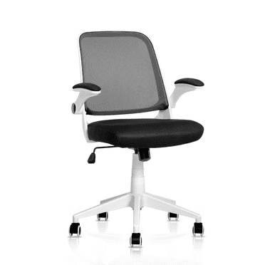 MoNiBloom Mesh Office Chair with Adjustable Arms Ergonomic Rocking Computer Seat, Black