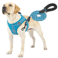 thumbnail image 1 of MoNiBloom No Pull Dog Harness with Leash, No Choke Reflective Pet Vest Adjustable Breathable Mesh Harnesses Dogs Walking, Sky Blue XL, 1 of 10