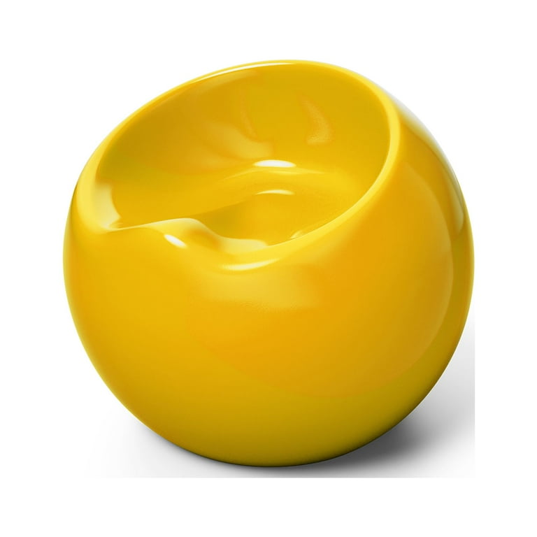 MoNiBloom Orb Ball Shaped Stool, Armless Floor Sofa Modern Chair