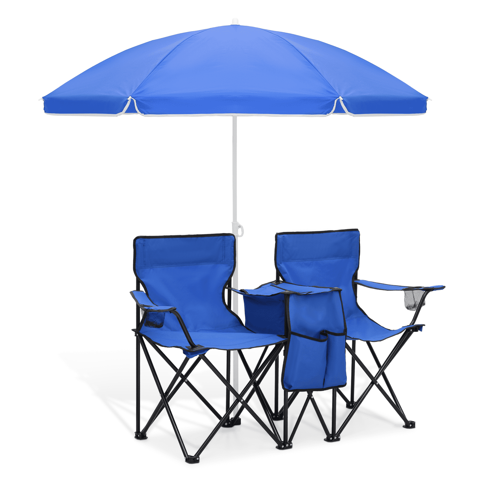 SHENGXINY Outdoor Supplies Clearance Outdoor Folding Chair With Cooler Bag  Compact Fishing Stool Fishing Chair With Double Oxford Cloth Cooler Bag For  Fishing/Beach/Camping/Family/Outing Camping 